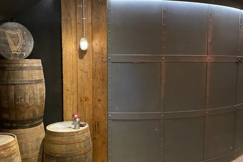 Bar and cellar feature lighting
