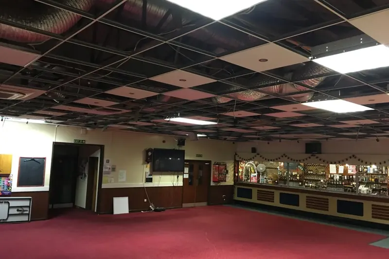 Function-room lighting refurbishment