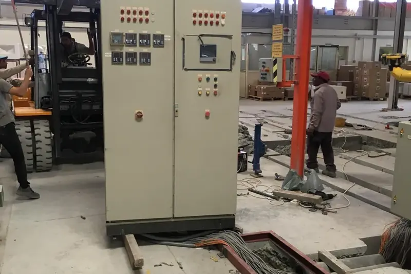 Industrial control equipment and cabling