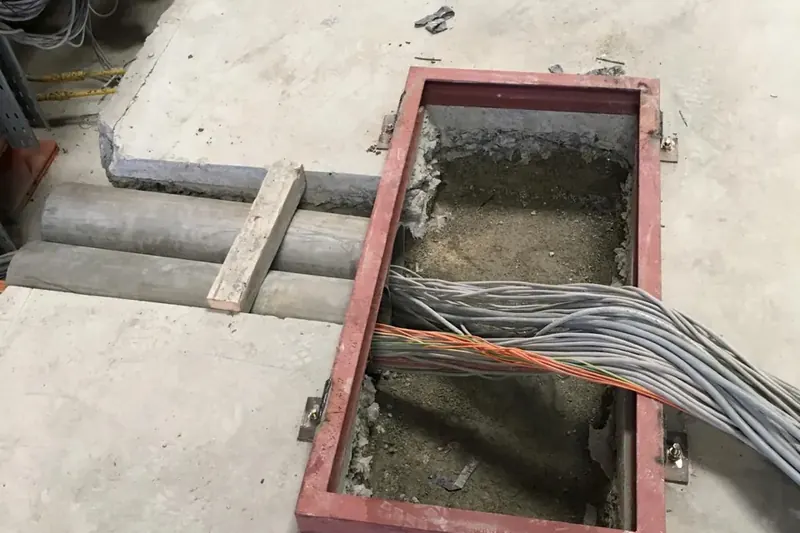 Industrial control equipment and cabling