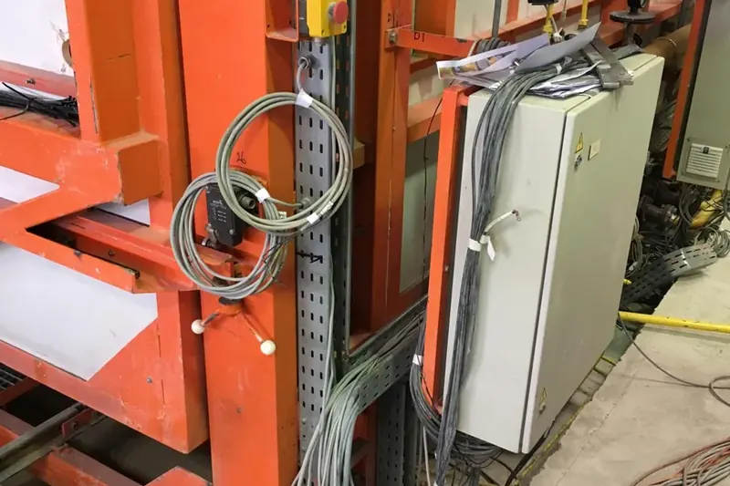 Industrial control equipment and cabling